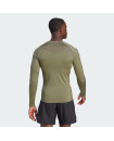 TECHFIT 3-STRIPES TRAINING LONG SLEEVE TEE