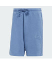 ALL SZN FRENCH TERRY 3-STRIPES GRAMENT-WASH SHORTS