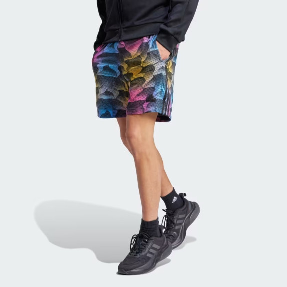 TIRO ALLOVER PRINT MESH SHORTS