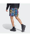 TIRO ALLOVER PRINT MESH SHORTS