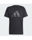 TRAIN ESSENTIALS CAMO GRAPHIC LOGO TEE