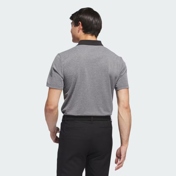 ADI PERFORMANCE HEATHERED POLO SHIRT