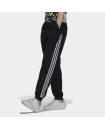 FLORAL PIPING WOVEN HIGH-WAIST TRACK PANTS