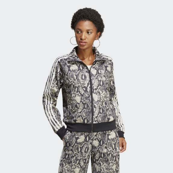 PYTHON ALLOVER PRINT TRACK JACKET