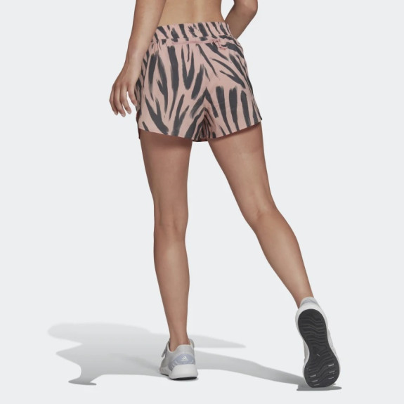 RUN ICONS ALLOVER PRINT RUNNING SHORTS