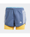 OWN THE WUN 3-STRIPES 2-IN-1 SHORTS