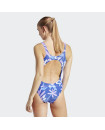 FLORAL 3-STRIPES SWIMSUIT