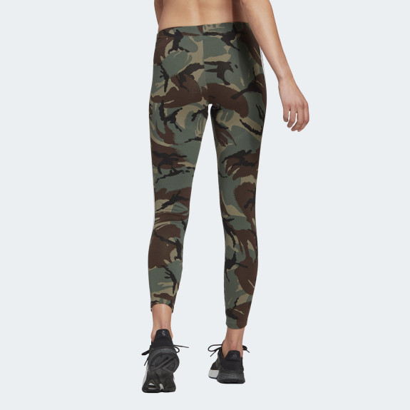 ESSENTIALS CAMOUFLAGE 3-STRIPES 7/8 LEGGINGS