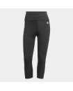 DESIGNED TO MOVE HIGH-RISE 3-STRIPES 3/4 SPORT TIGHTS