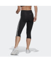 DESIGNED TO MOVE HIGH-RISE 3-STRIPES 3/4 SPORT TIGHTS