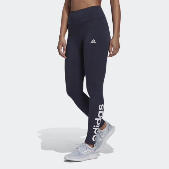 LOUNGEWEAR ESSENTIALS HIGH-WAISTED LOGO LEGGINGS