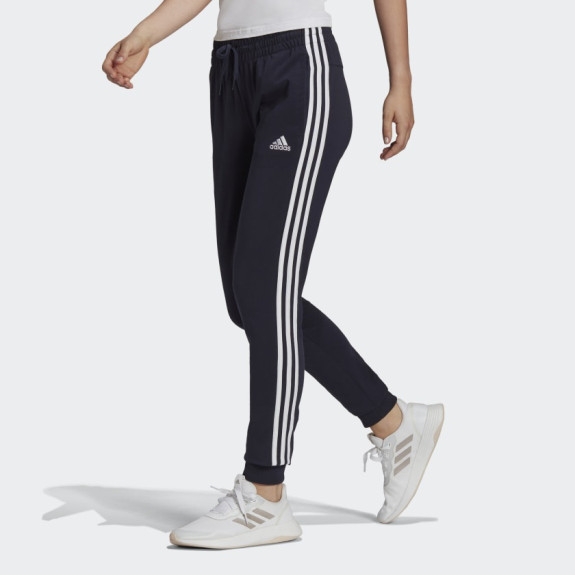 ESSENTIALS 3-STRIPES SINGLE JERSEY PANTS