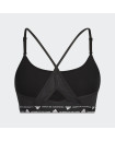 AEROREACT TRAINING LIGHT-SUPPORT 3-STRIPES BRA