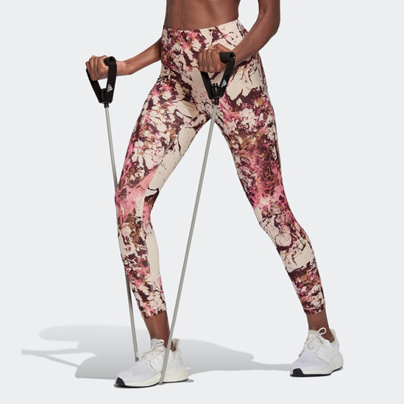 YOGA ESSENTIALS ALL OVER PRINT 7/8 TIGHTS