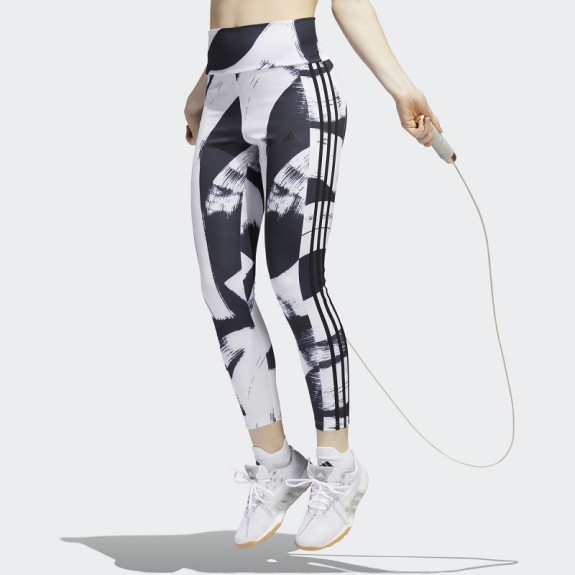 AEROREADY DESIGNED TO MOVE GRAPHIC HIGH-WAIST TIGHTS