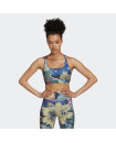 POWERREACT MEDIUM-SUPPORT ALLOVER PRINT BRA