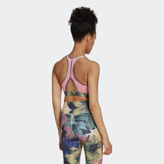 POWERREACT MEDIUM-SUPPORT ALLOVER PRINT BRA