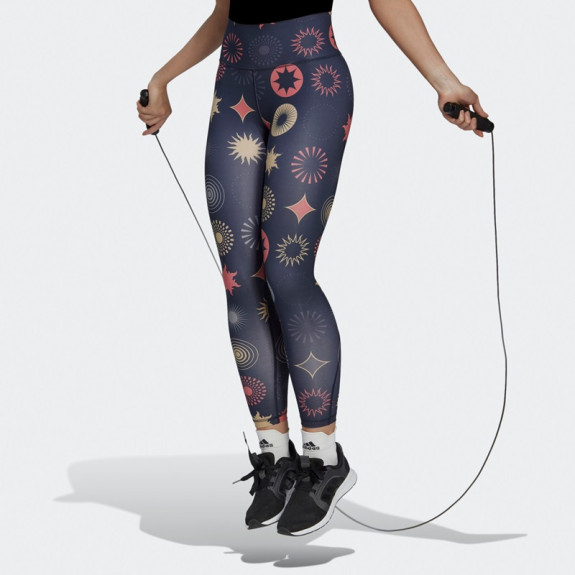 OPTIME TRAINING PRINTED FULL-LENGTH LEGGINGS