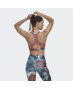 POWERREACT TRAINING MEDIUM-SUPPORT ALLOVER PRINT BRA