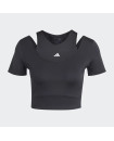 HIIT AEROREADY CROP TRAINING TEE