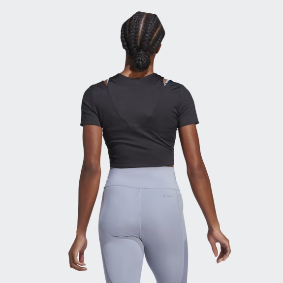 HIIT AEROREADY CROP TRAINING TEE