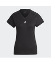 AEROREADY TRAIN ESSENTIALS MINIMAL BRANDING V-NECK TEE