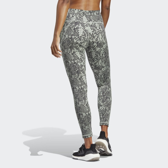 OPTIME STASH POCKET TRAINING ANIMAL PRINT 7/8 LEGGINGS