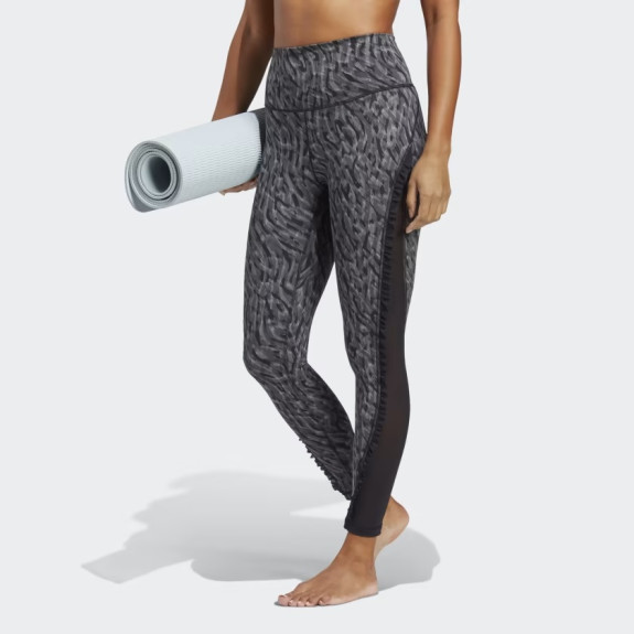 YOGA STUDIO CLASH PRINT 7/8 LEGGINGS