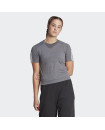 TRAIN ESSENTIALS TRAIN COTTON 3-STRIPES CROP T-SHIRT