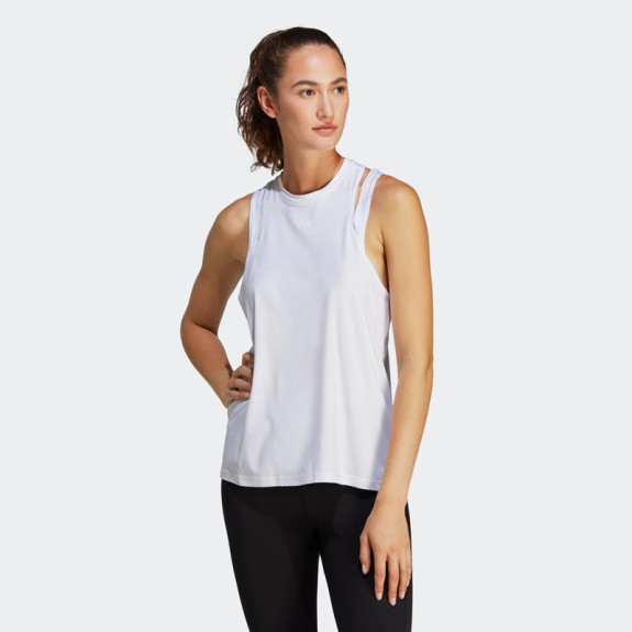 AEROREADY TRAIN ESSENTIALS 3 BAR LOGO TANK TOP