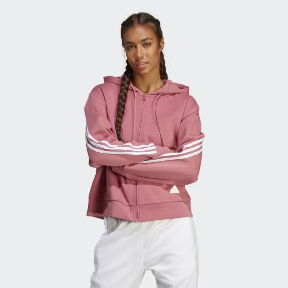 FUTURE ICONS 3-STRIPES FULL-ZIP HOODIE