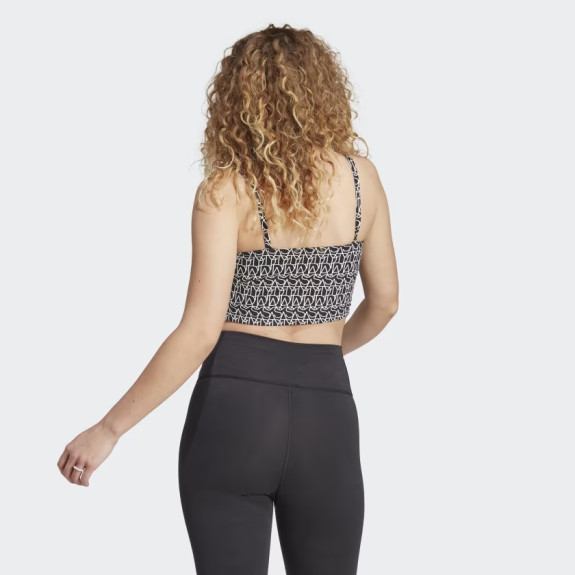 ALLOVER ADIDAS GRAPHIC CORSET-INSPIRED TANK TOP