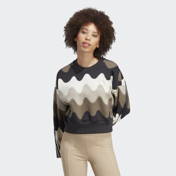 X MARIMEKKO FUTURE ICONS 3-STRIPES SWEATSHIRT