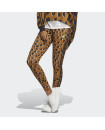 ESSENTIALS 3-STRIPES ANIMAL PRINT LEGGINGS