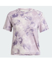 TRAIN ESSENTIALS AOP FLOWER TIE-DYE T-SHIRT