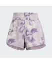 PACER ESSENTIALS AOP FLOWER TIE-DYE KNIT SHORTS