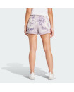 PACER ESSENTIALS AOP FLOWER TIE-DYE KNIT SHORTS